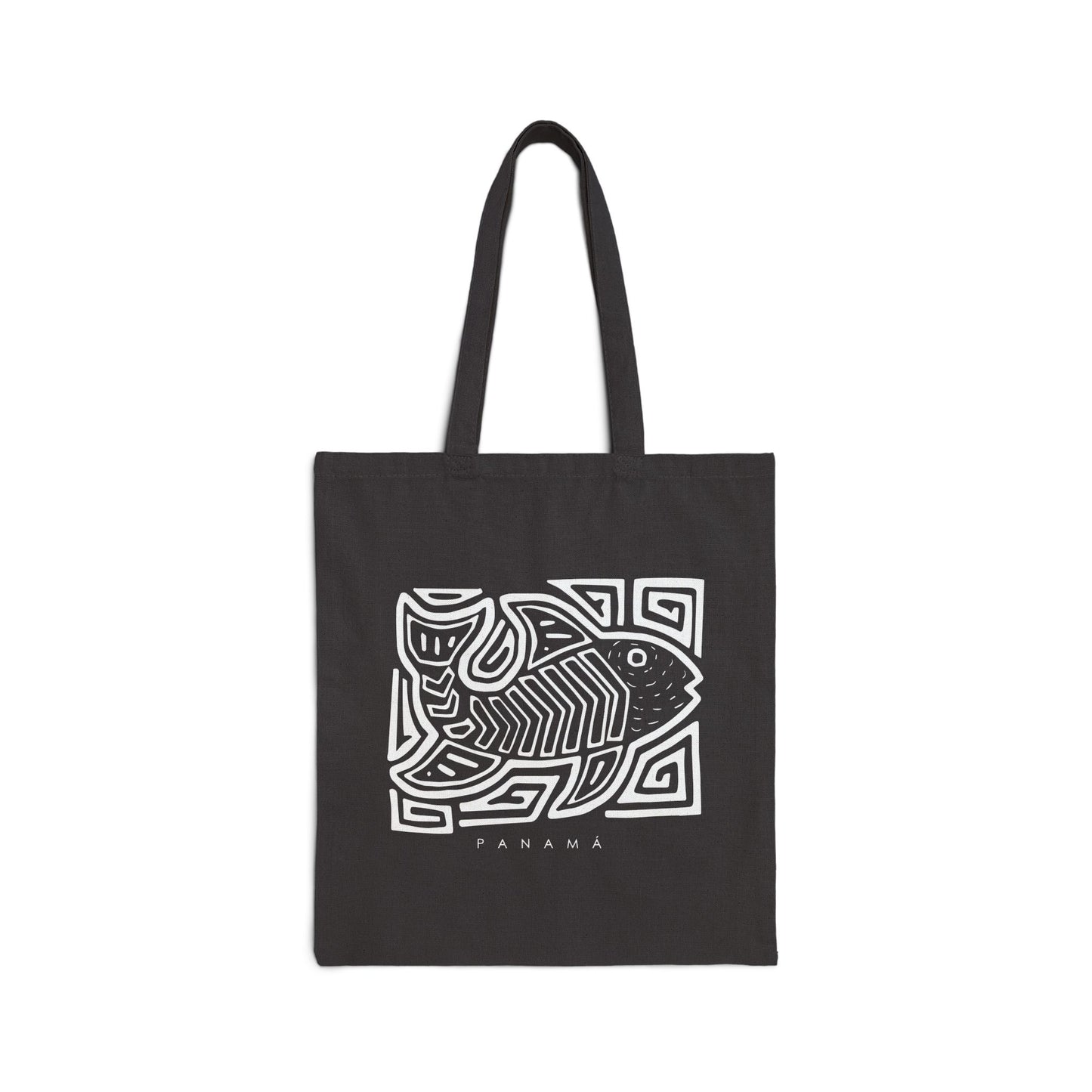 Panama Fish Design Tote Bag