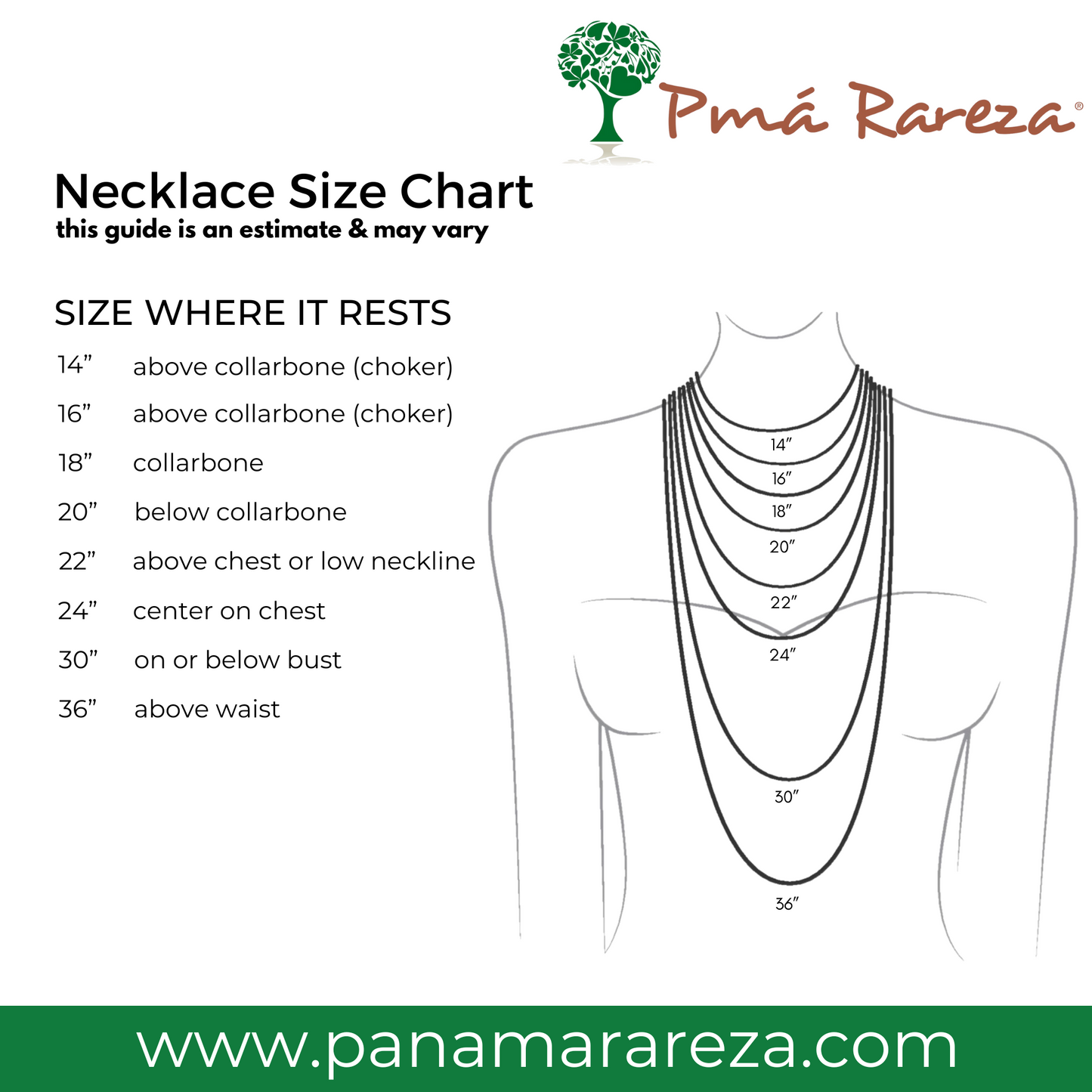 Panama Map Gold Stainless Steel Necklace