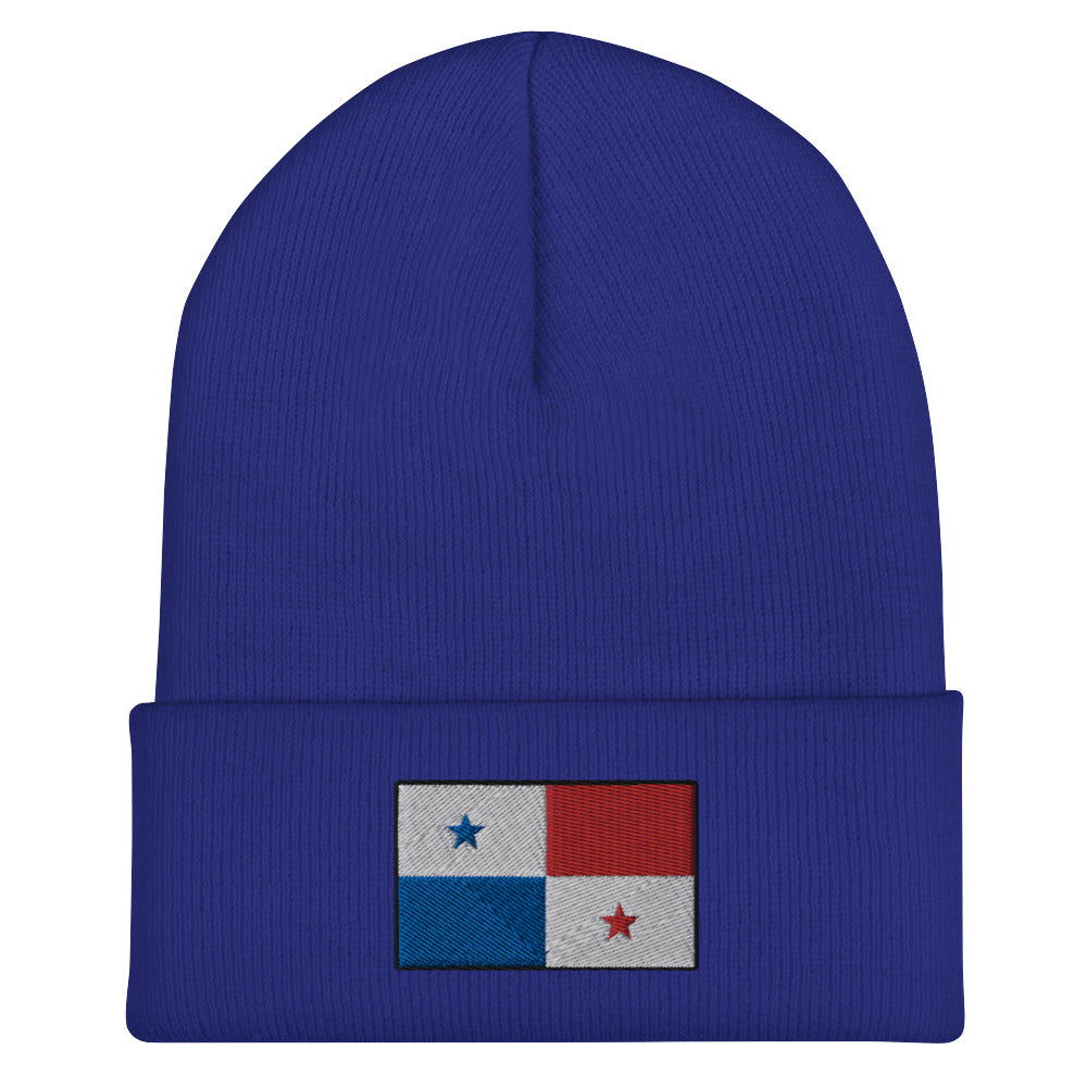 Panama Flag Cuffed Beanie