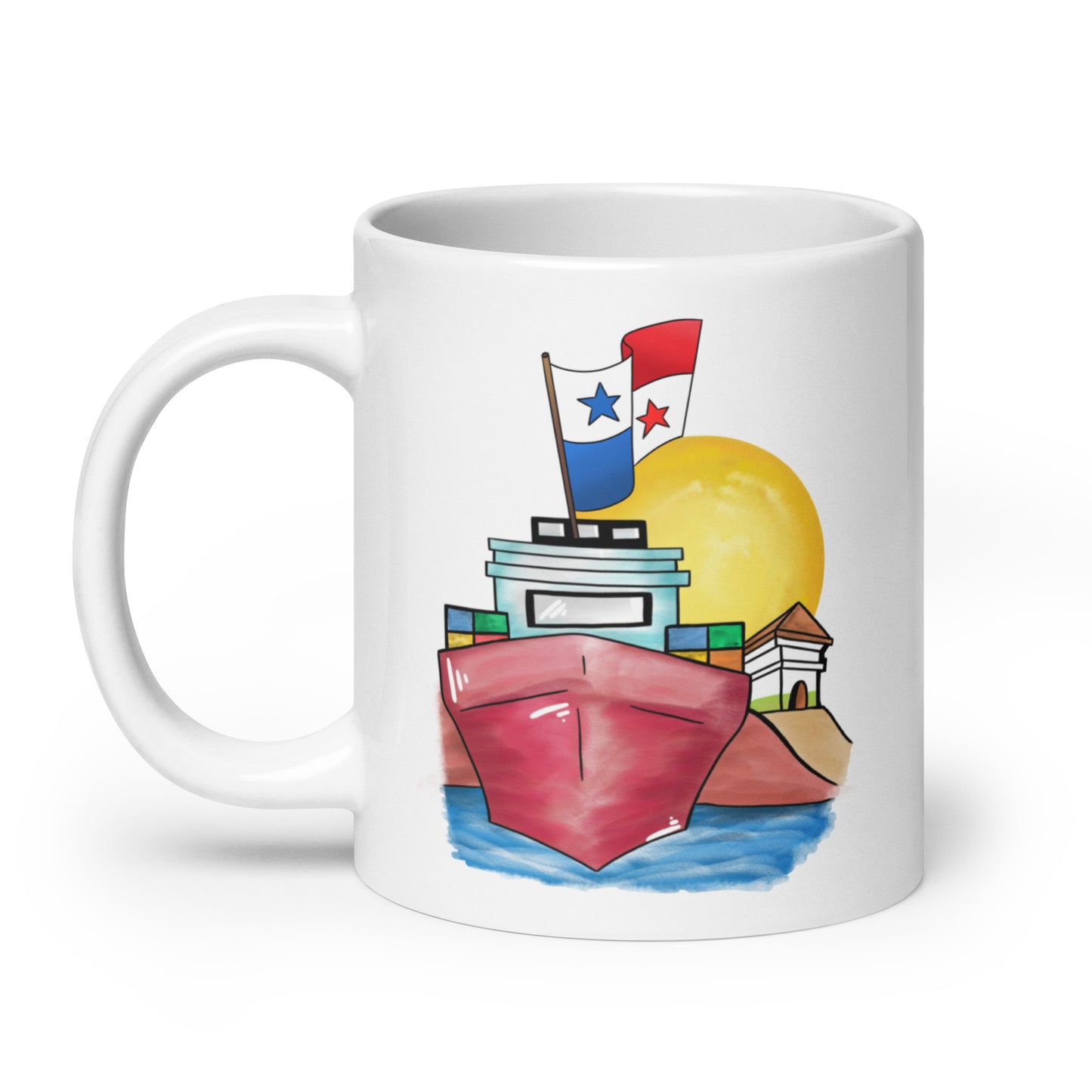 Panama Canal Coffee Mug