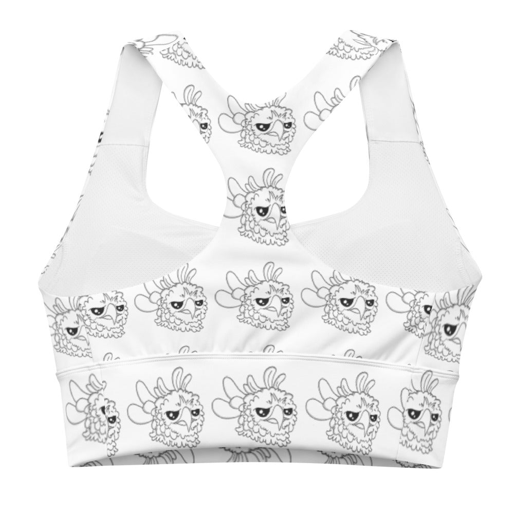 Panama Harpy Eagle Longline Sports Bra