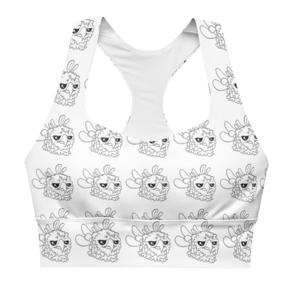 Panama Harpy Eagle Longline Sports Bra