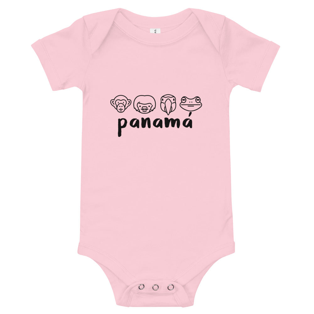 Panama Fauna Baby Bodysuit