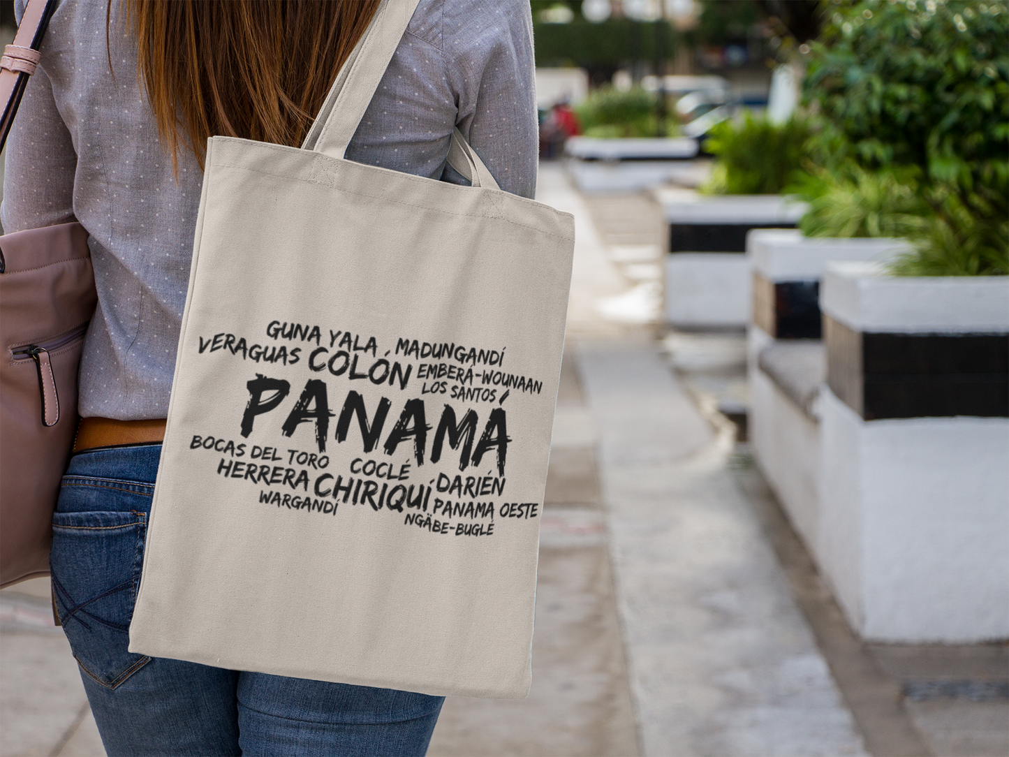 Panamá Somos Todos Canvas Tote