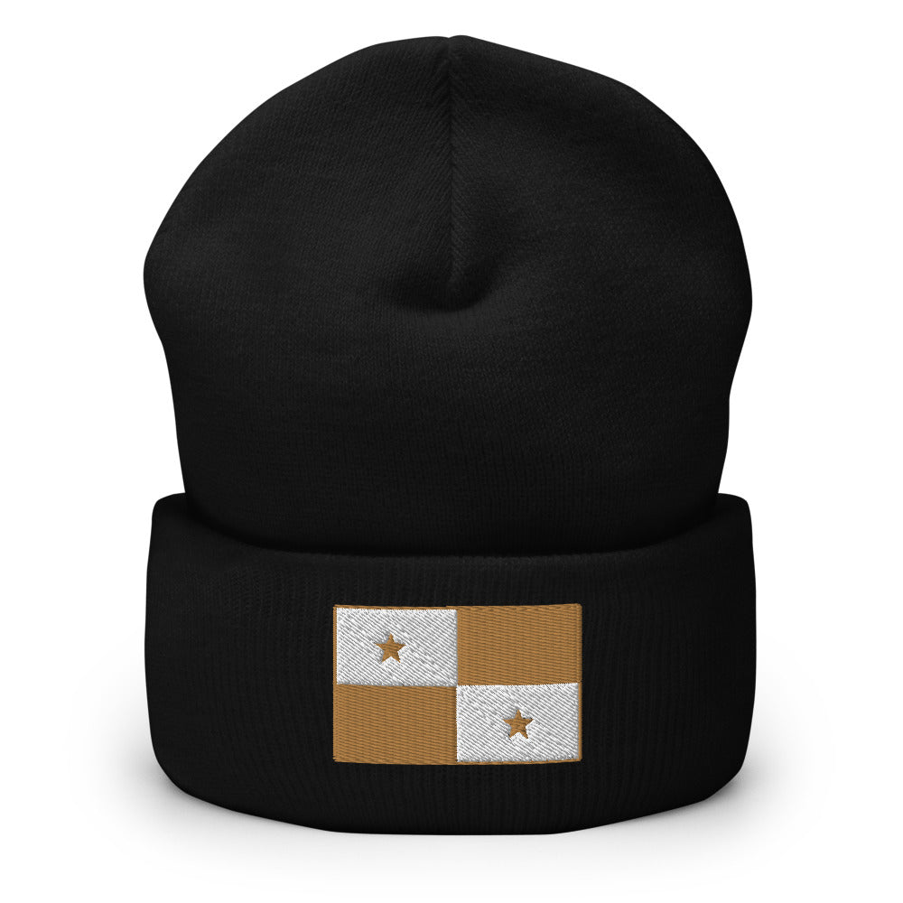 Panama Flag Cuffed Beanie