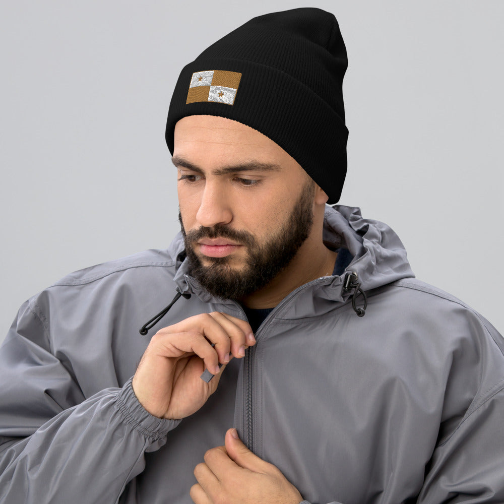 Panama Flag Cuffed Beanie
