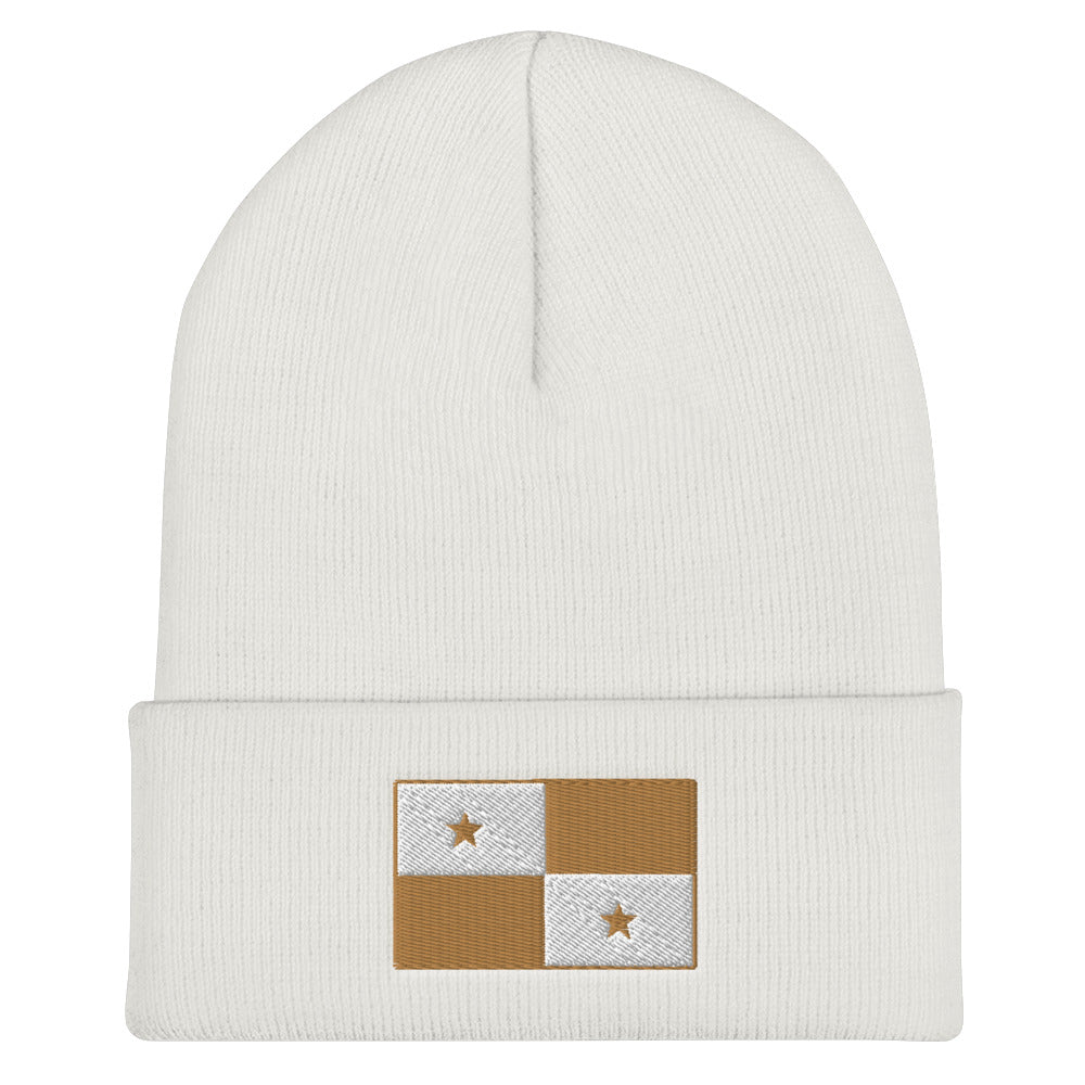 Panama Flag Cuffed Beanie