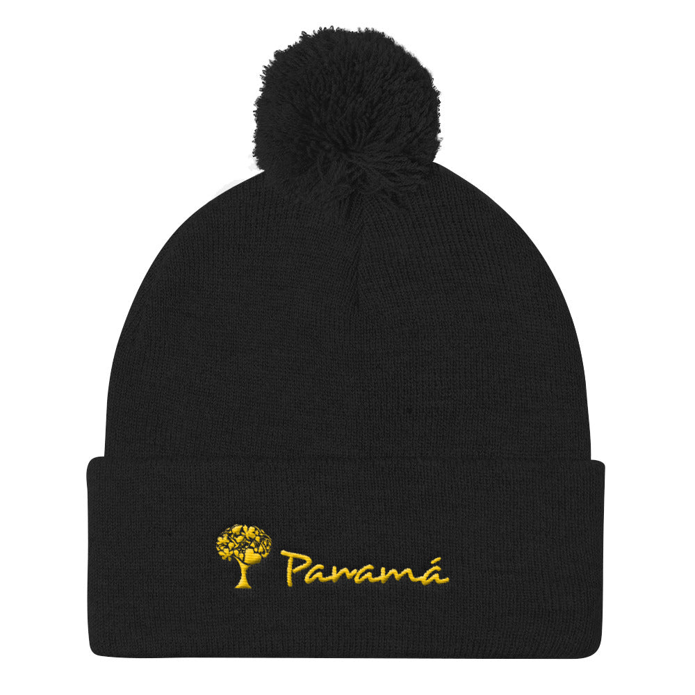 Panama Rareza Pom Pom Knit Cap