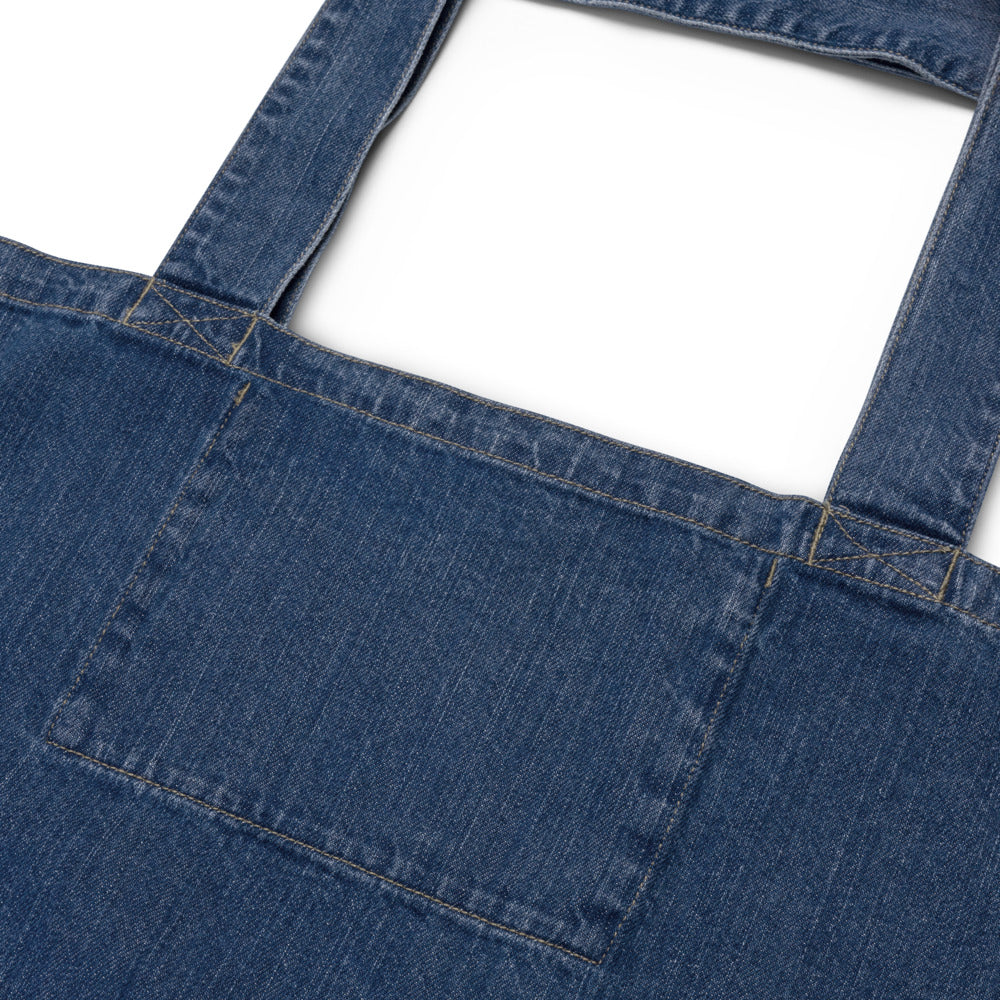 Panama Pollerita Organic Denim Tote Bag
