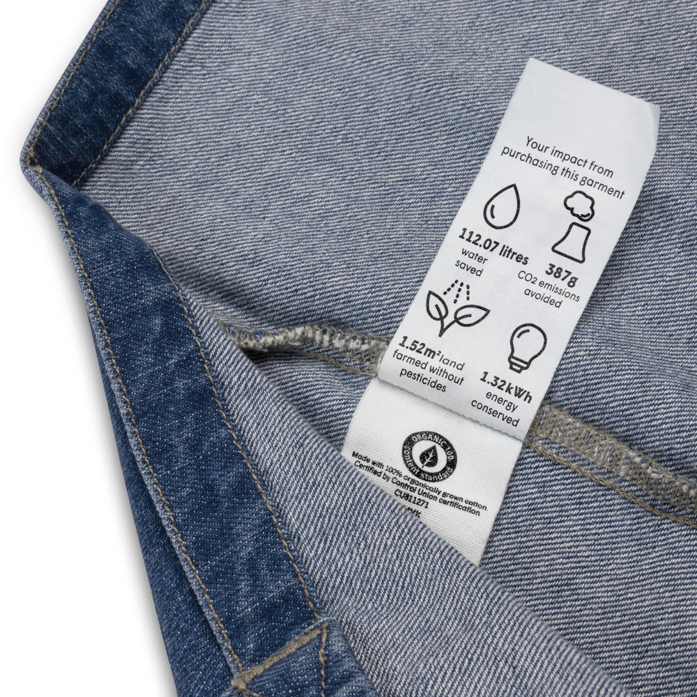 Panama Pollerita Organic Denim Tote Bag