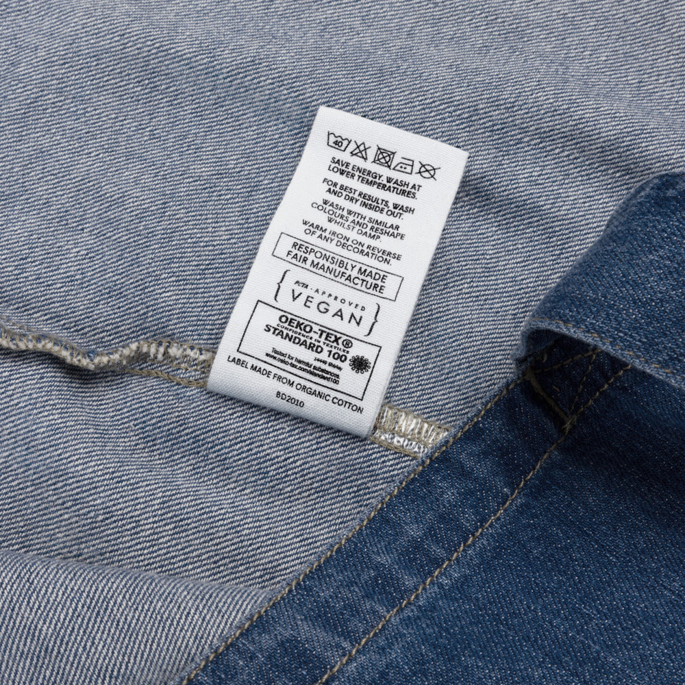 Panama Pollerita Organic Denim Tote Bag