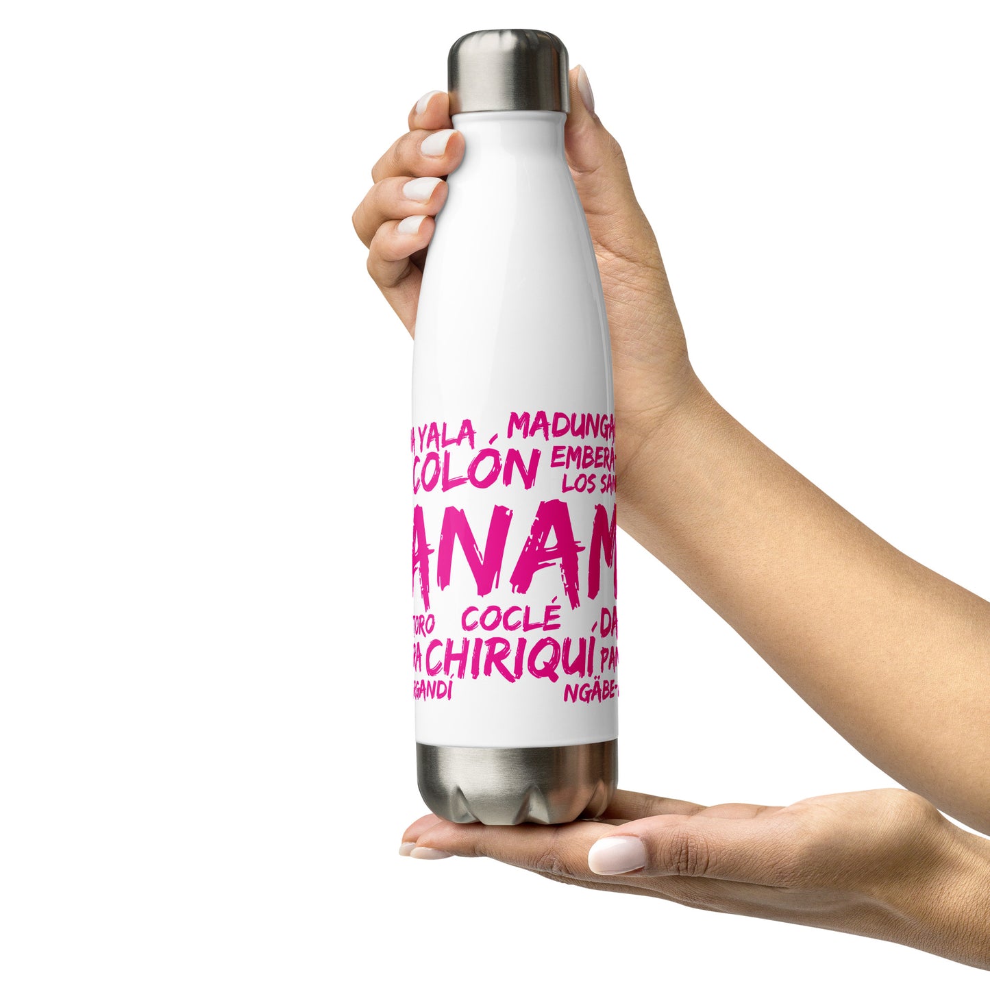 Panama Somos Todos Stainless Steel Water Bottle, Panama, Panama Together, Panama Puede, Yo Creo en Panamá