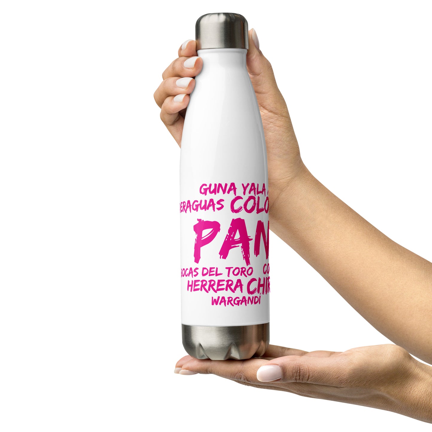 Panama Somos Todos Stainless Steel Water Bottle, Panama, Panama Together, Panama Puede, Yo Creo en Panamá