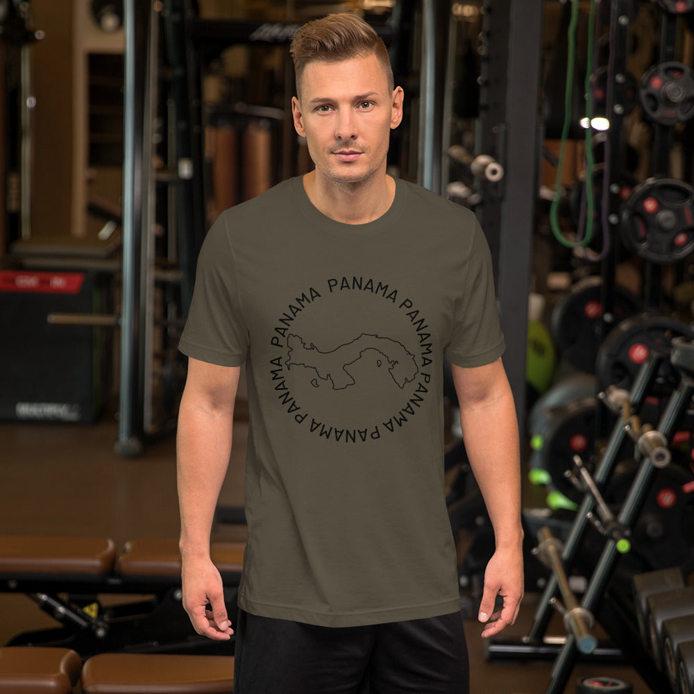 Panama Map Unisex T-Shirt