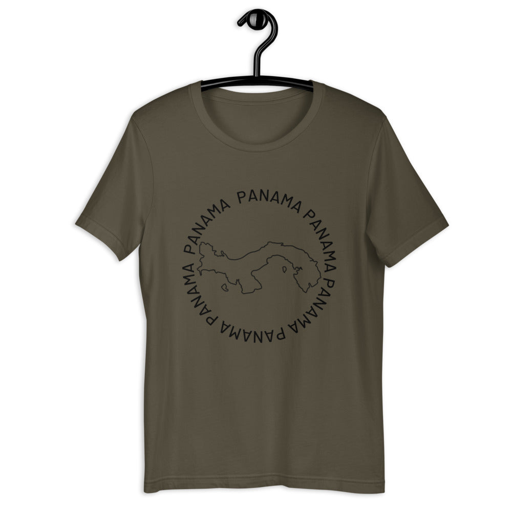 Panama Map Unisex T-Shirt