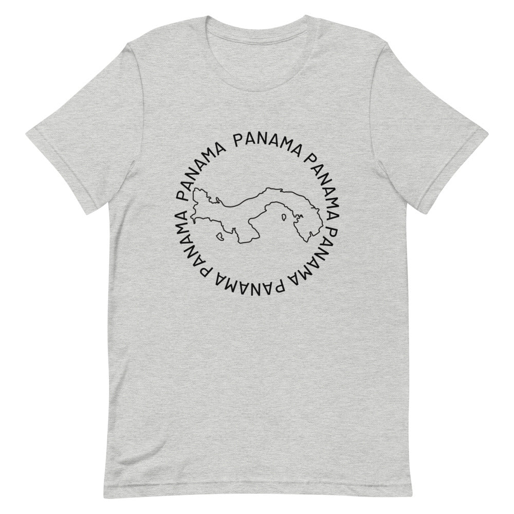 Panama Map Unisex T-Shirt