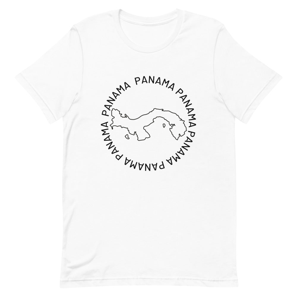 Panama Map Unisex T-Shirt