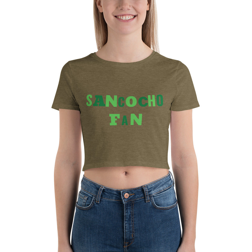 Panama Sancocho Fan Women’s Crop Tee