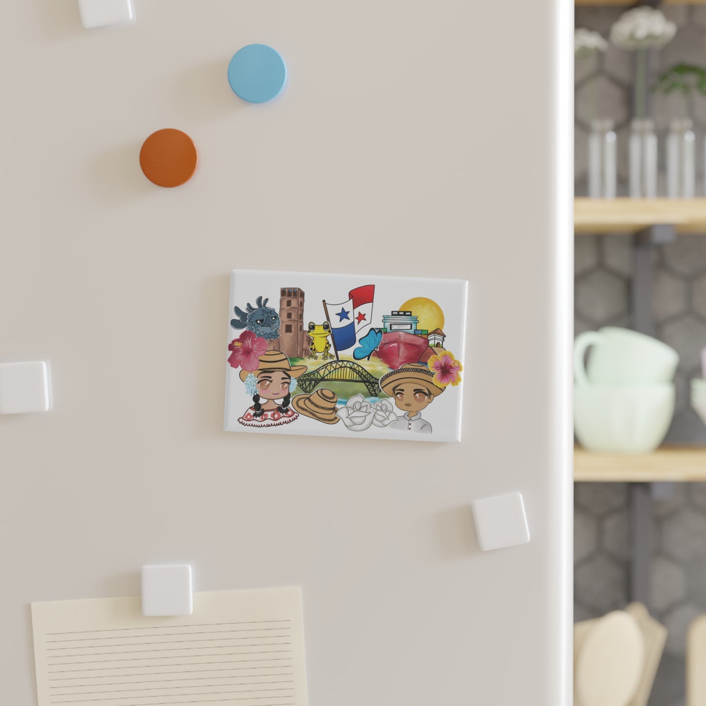 Button Magnet, Rectangle (1 & 10 pcs)