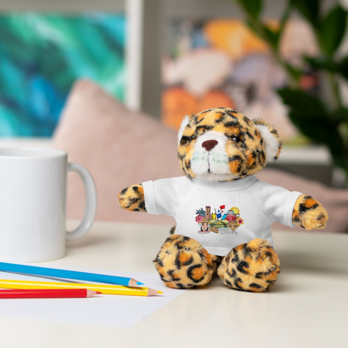 Panama Stuffed Animals with Panamá y AmigosTee