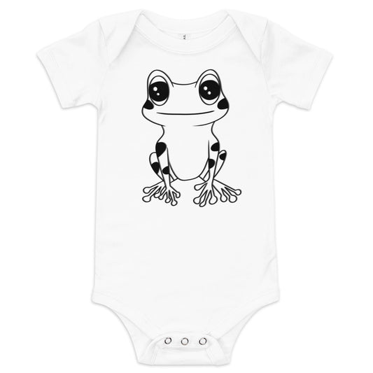 Panama Golden Frog Baby One Piece