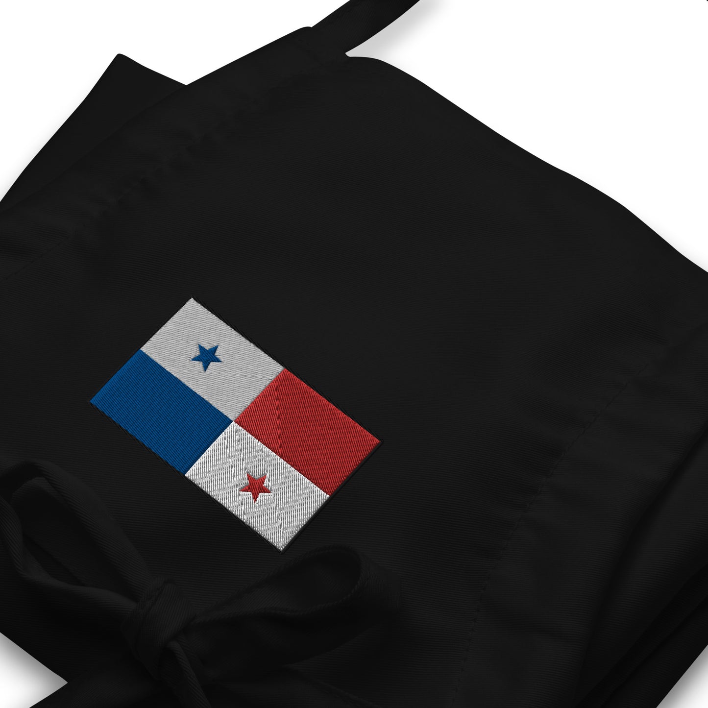Panama Flag Embroidered Apron