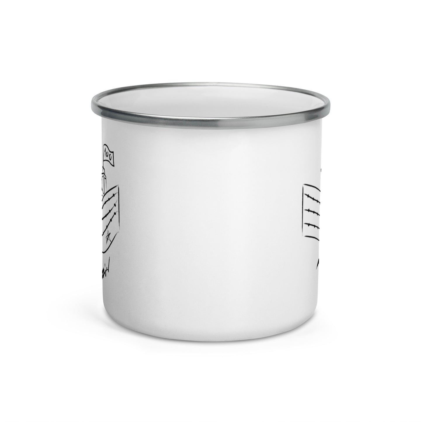 Panama Canal 100 Years Anniversary Enamel Mug