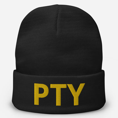 PTY Embroidered Beanie