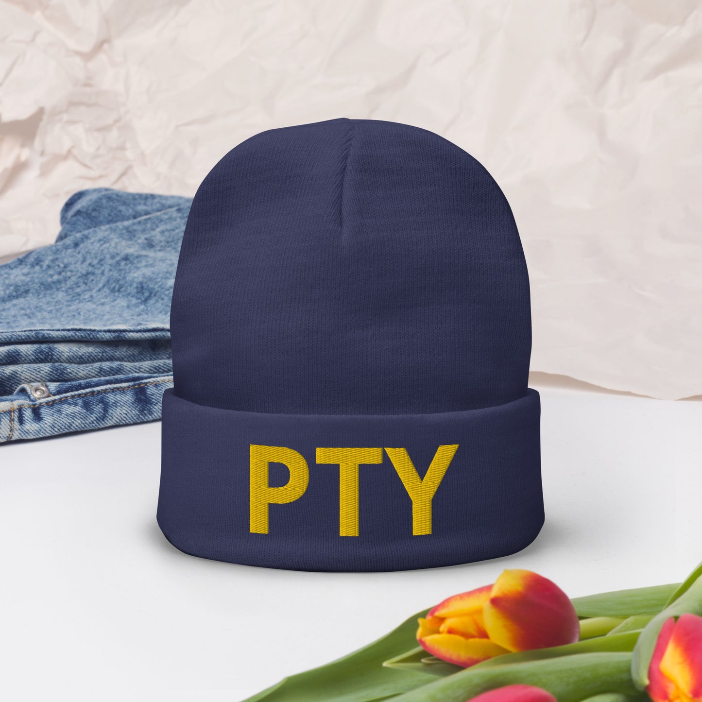 PTY Embroidered Beanie