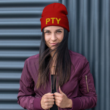 PTY Embroidered Beanie