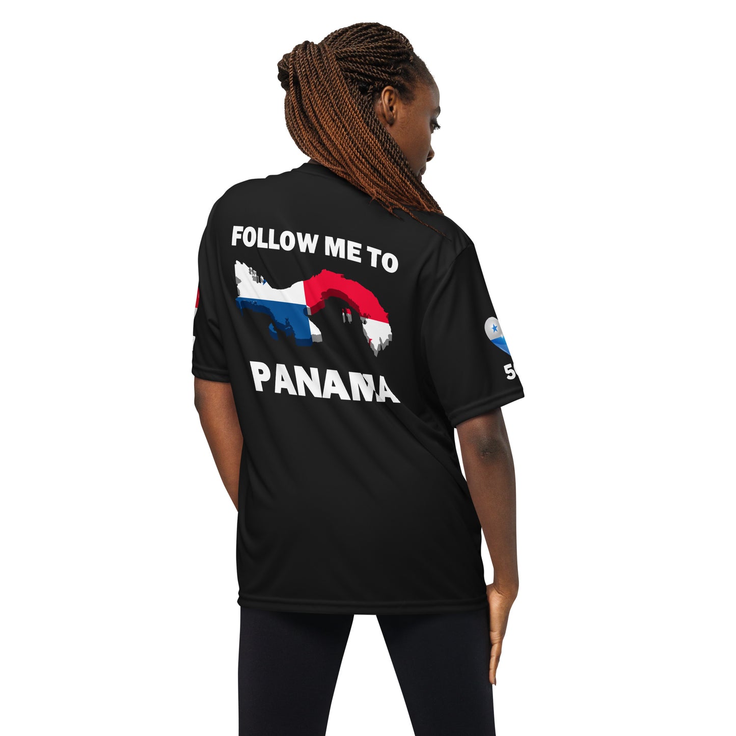 Panama Peloton Unisex Performance Crew Neck T-shirt