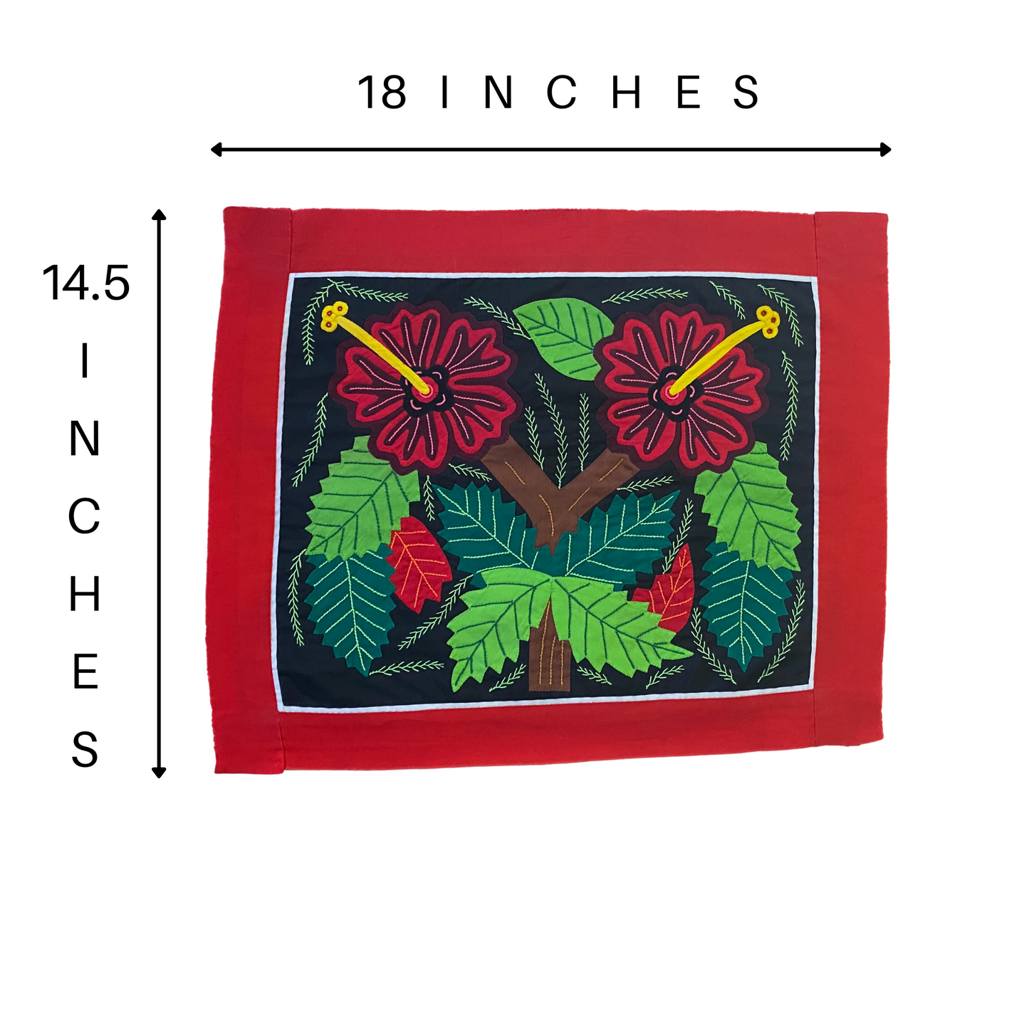 Panama Hibiscus Flowers Mola