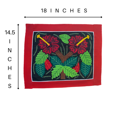 Panama Hibiscus Flowers Mola