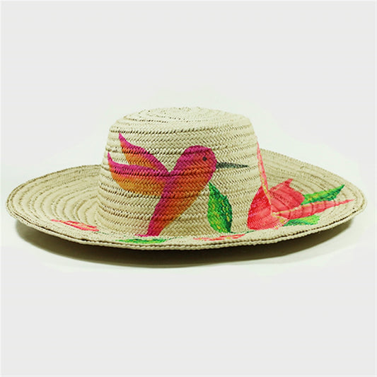 Panama Hand-Painted Montuno Hat