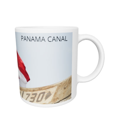 Panama Canal Flag Coffee Mug