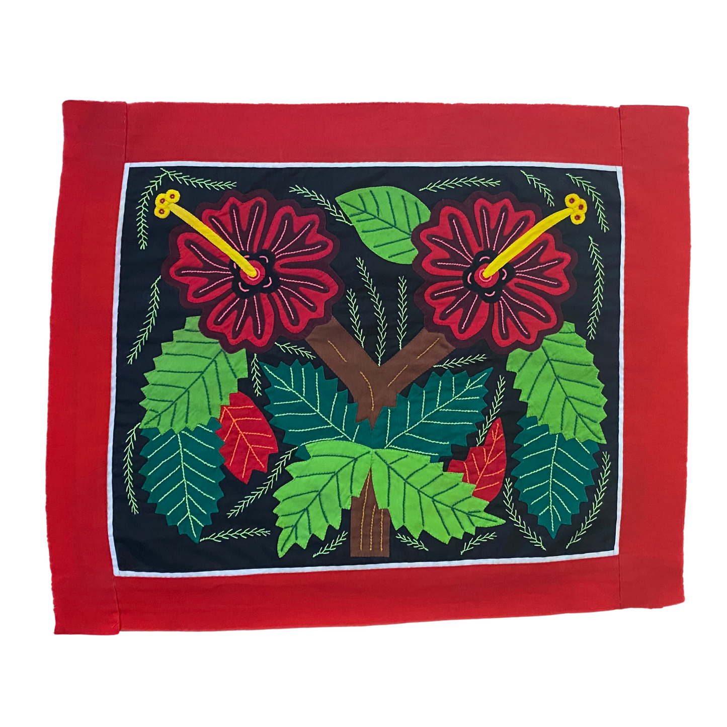 Panama Hibiscus Flowers Mola
