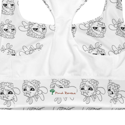 Panama Harpy Eagle Longline Sports Bra