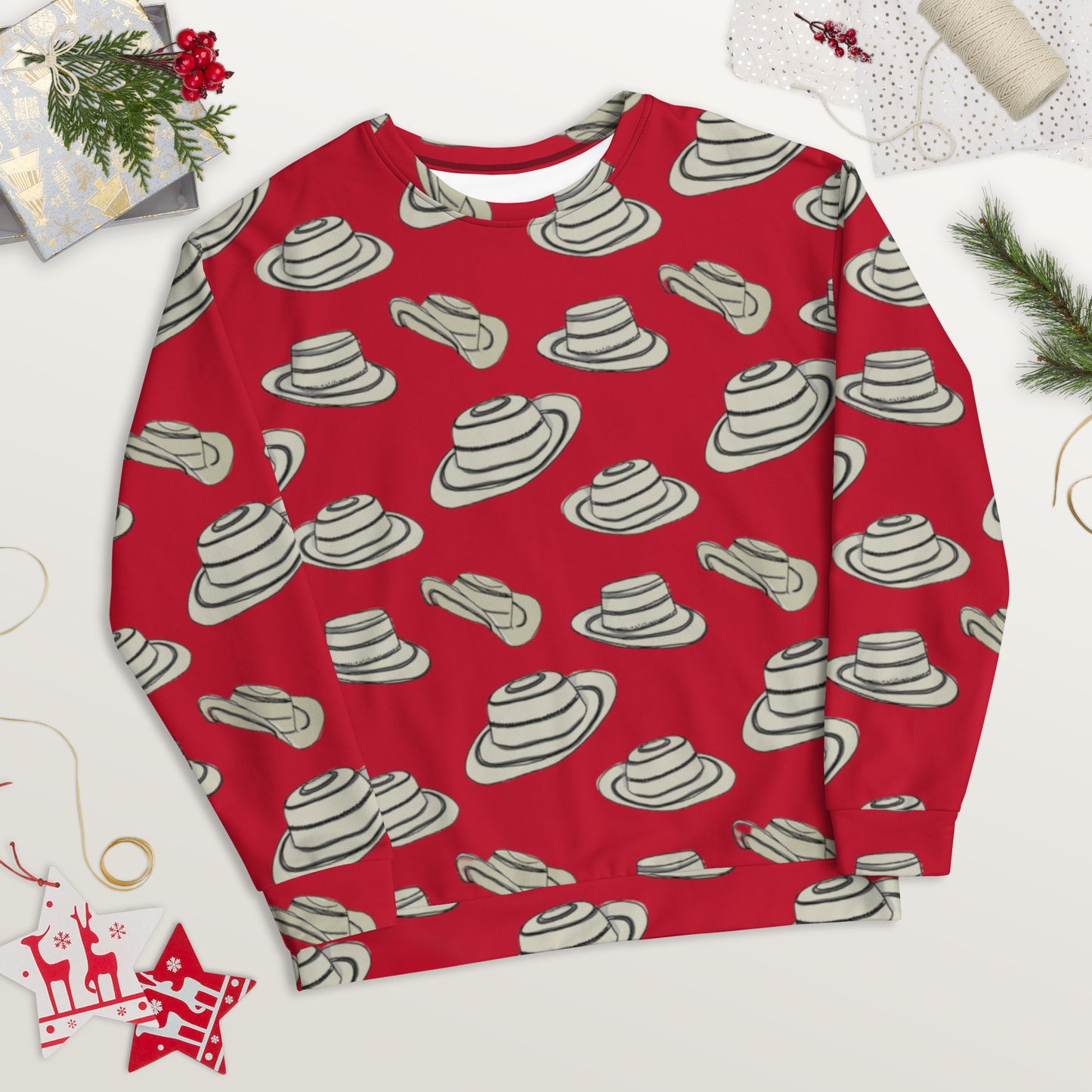 Sombrero Pintao Panama Red  Sweatshirt