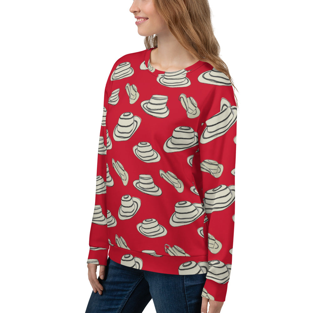 Sombrero Pintao Panama Red  Sweatshirt