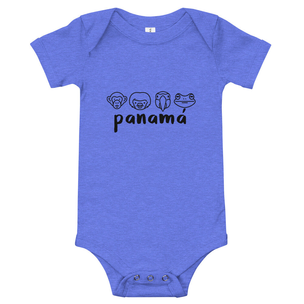 Panama Fauna Baby Bodysuit