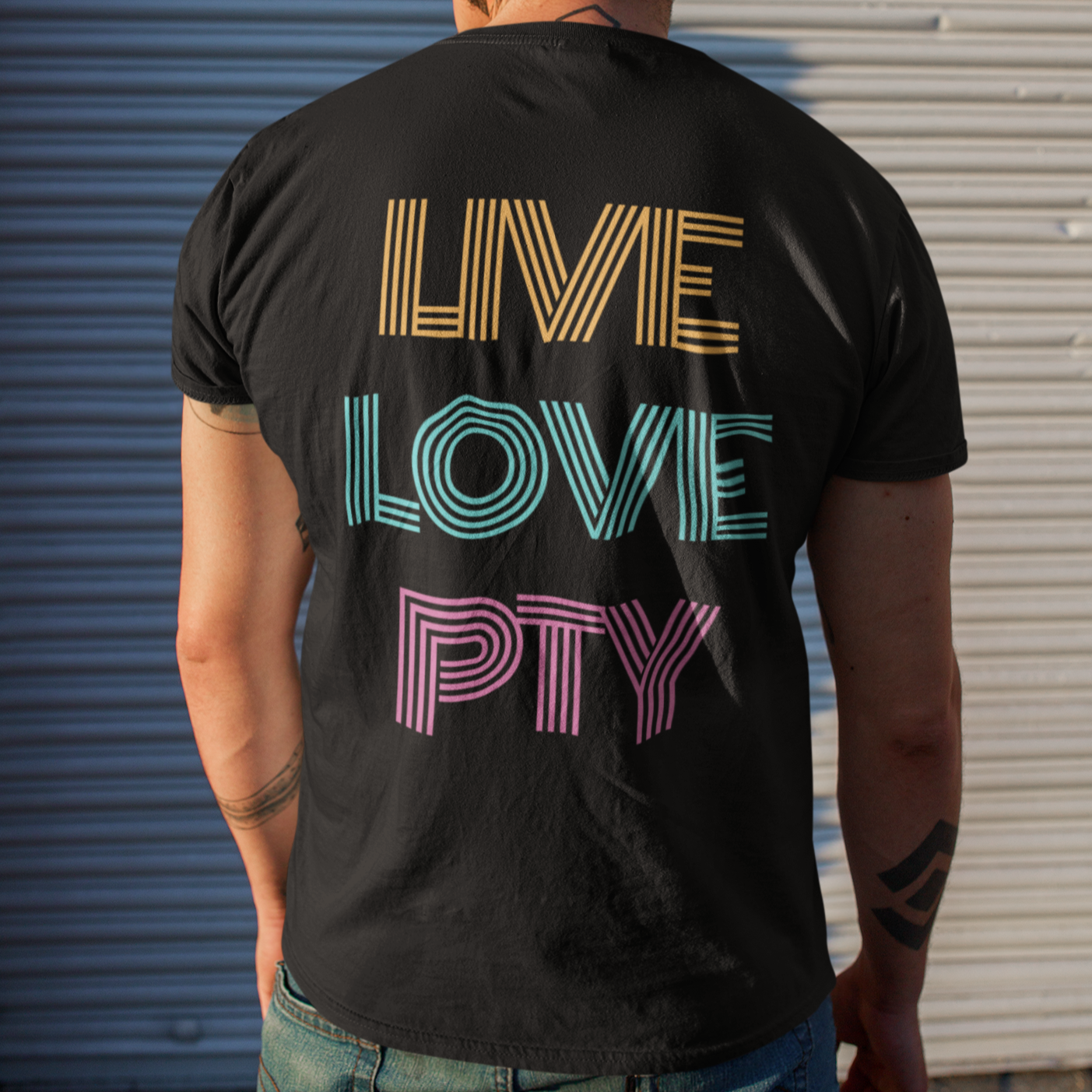 Live Love PTY Panama Short-Sleeve Unisex T-Shirt