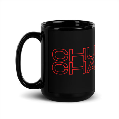 Panama Chucha Black Glossy Mug