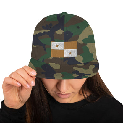 Panama Flag Snapback Hat