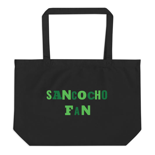 Sancocho Fan Large Organic Tote Bag