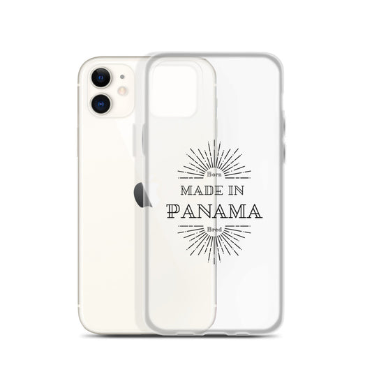Made in Panama Born and Bred iPhone Case