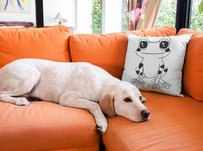 Panama Rana Dorada Pillow Case