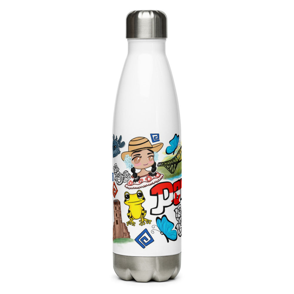 Panama Stainless Steel Water Bottle