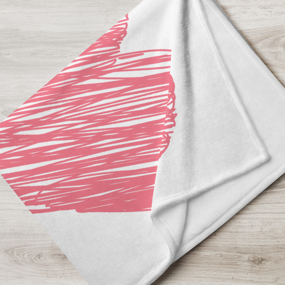 Panama Love Throw Blanket