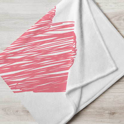 Panama Love Throw Blanket