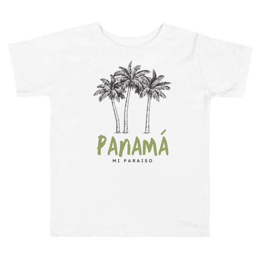 Panama Mi Paraiso Toddler Tee